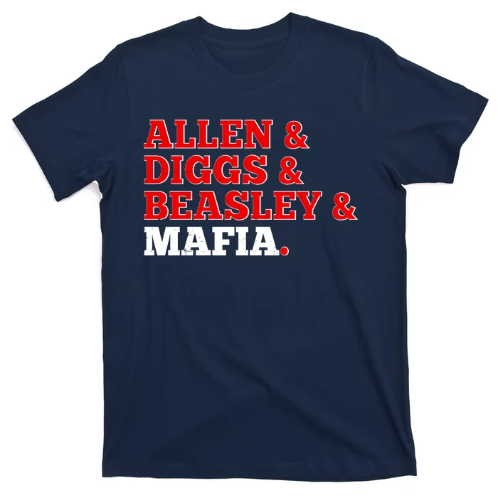 Allen Diggs Beasley Mafia Buffalo New York Football T-Shirt