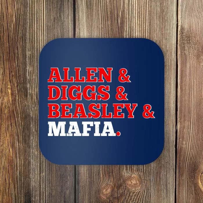 Allen Diggs Beasley Mafia Buffalo New York Football Coaster