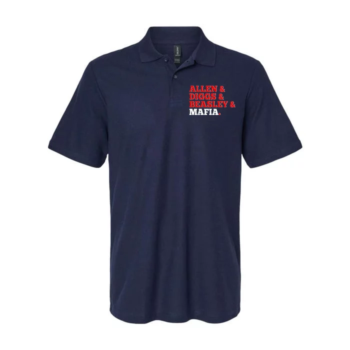 Allen Diggs Beasley Mafia Buffalo New York Football Softstyle Adult Sport Polo