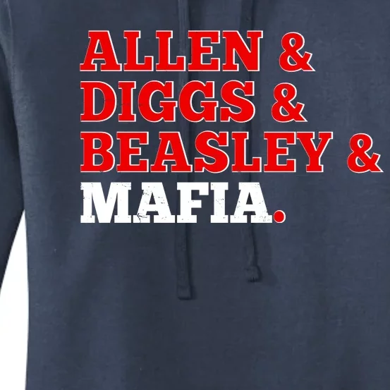 Allen Diggs Beasley Mafia Buffalo New York Football Women's Pullover Hoodie