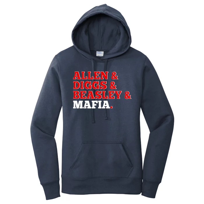 Allen Diggs Beasley Mafia Buffalo New York Football Women's Pullover Hoodie