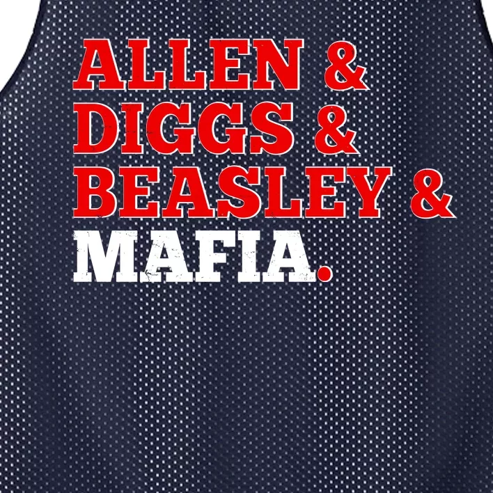 Allen Diggs Beasley Mafia Buffalo New York Football Mesh Reversible Basketball Jersey Tank