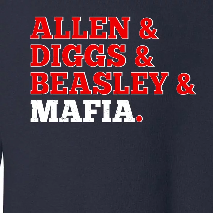 Allen Diggs Beasley Mafia Buffalo New York Football Toddler Sweatshirt