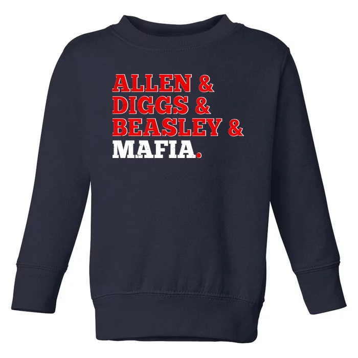 Allen Diggs Beasley Mafia Buffalo New York Football Toddler Sweatshirt