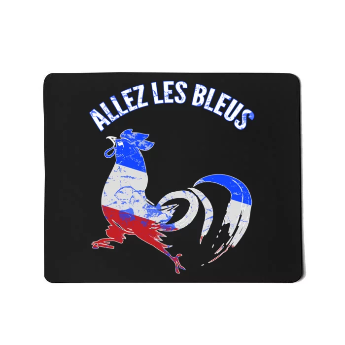 Allez Les Bleus France Soccer Mousepad