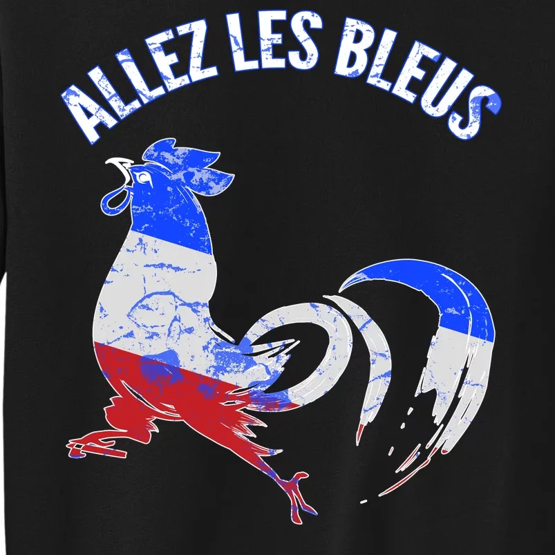 Allez Les Bleus France Soccer Tall Sweatshirt