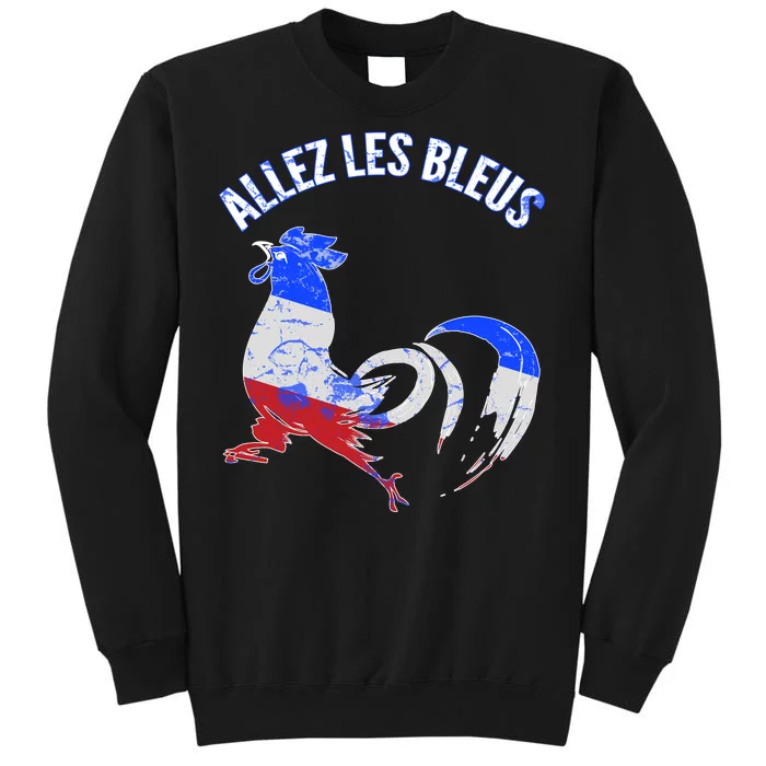 Allez Les Bleus France Soccer Tall Sweatshirt