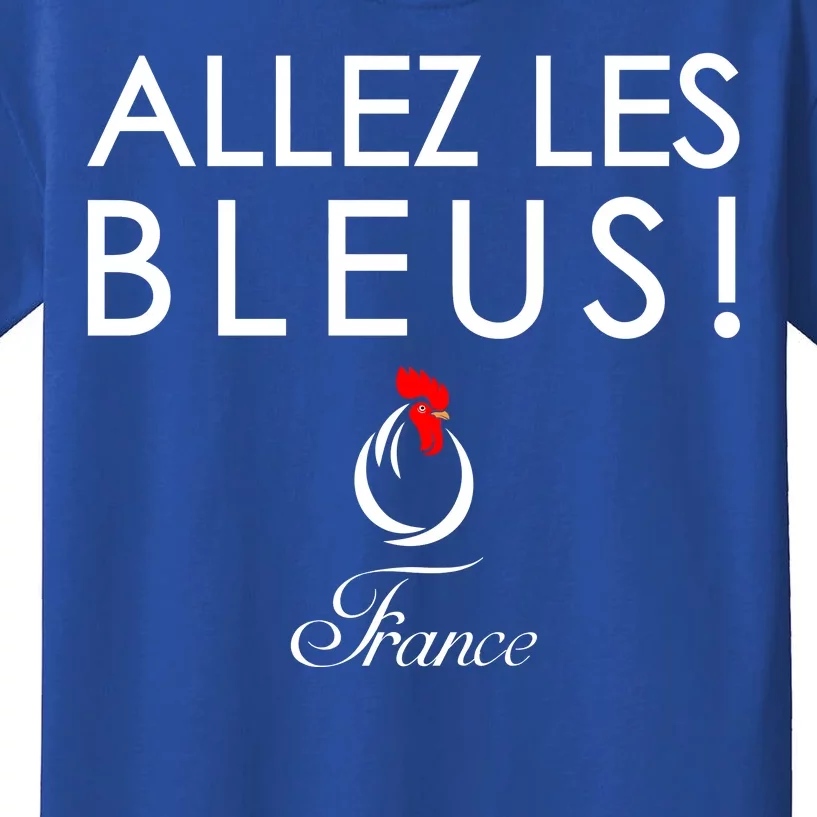 Allez Les Bleus France Soccer1 Kids T-Shirt