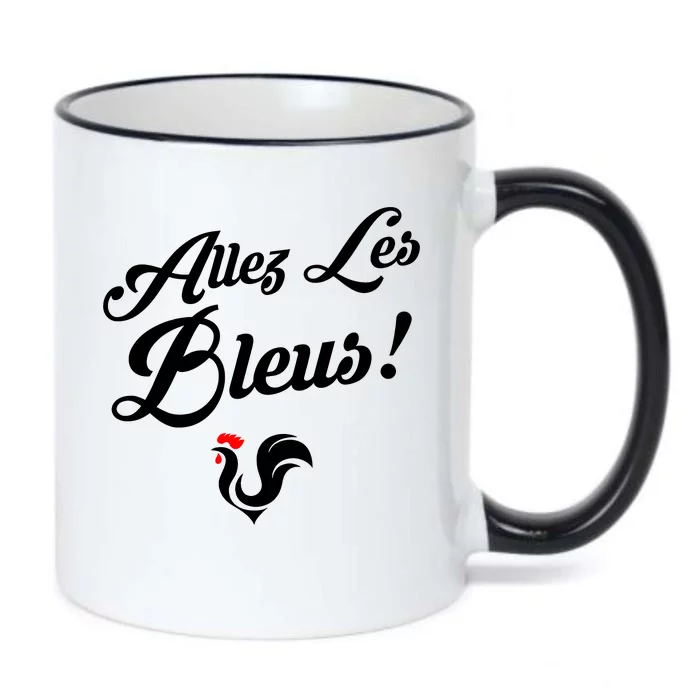 Allez Les Bleus France Team Chant Soccer Black Color Changing Mug