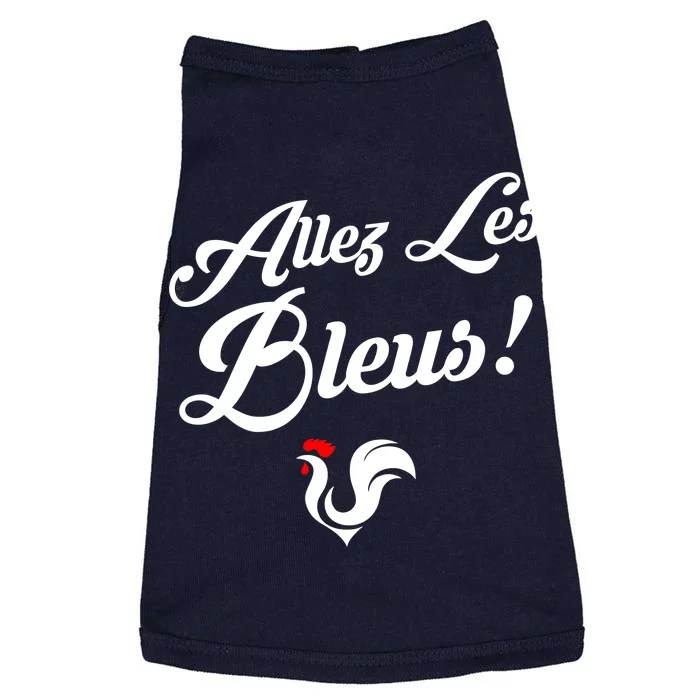 Allez Les Bleus France Team Chant Soccer Doggie Tank