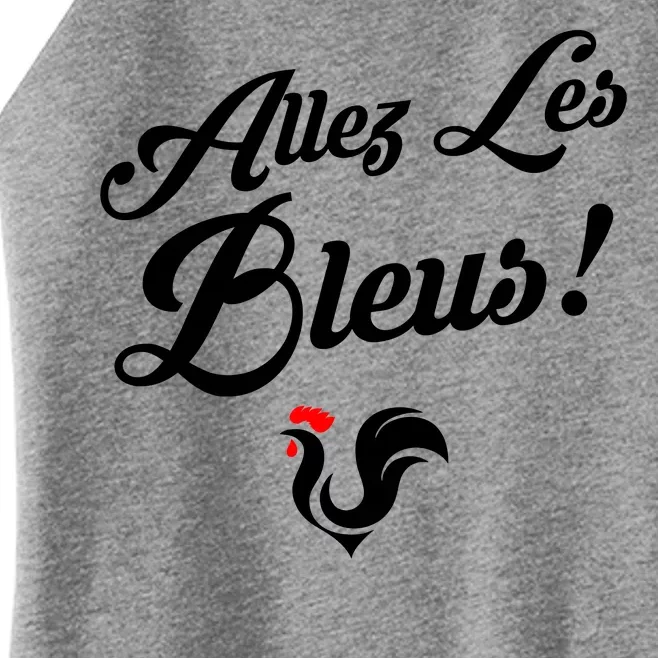 Allez Les Bleus France Team Chant Soccer Women’s Perfect Tri Rocker Tank