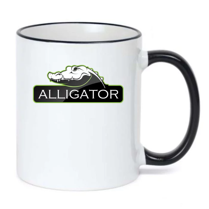 Alligator Black Color Changing Mug