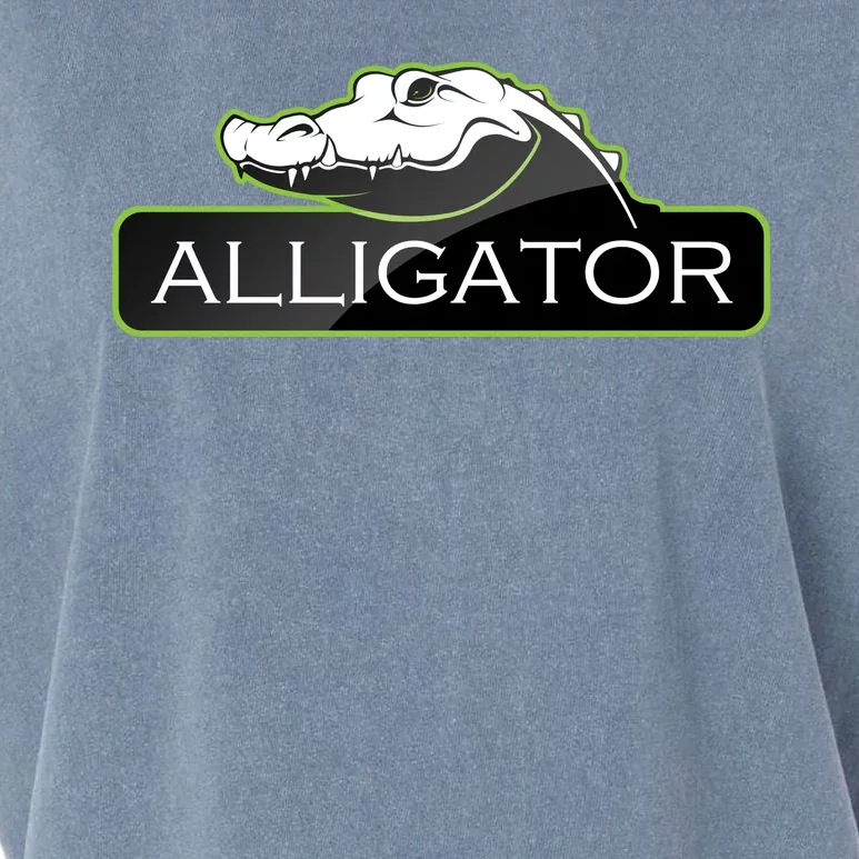 Alligator Garment-Dyed Women's Muscle Tee