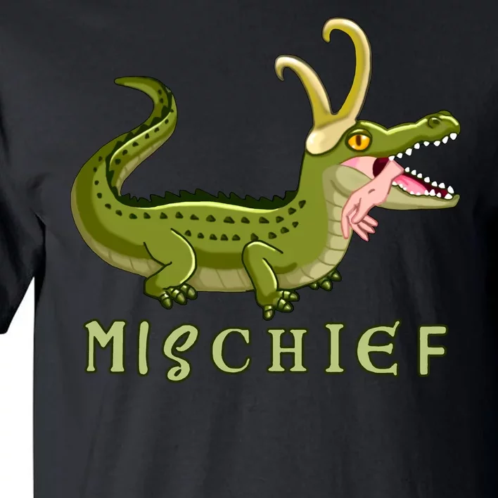 Alligator Gator Croki Crocodile God of Mischief Tall T-Shirt