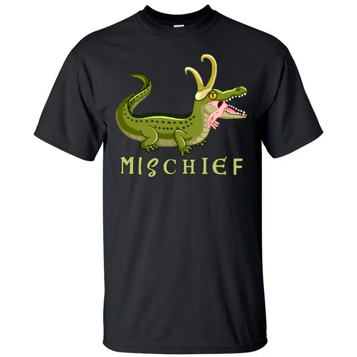 Alligator Gator Croki Crocodile God of Mischief Tall T-Shirt