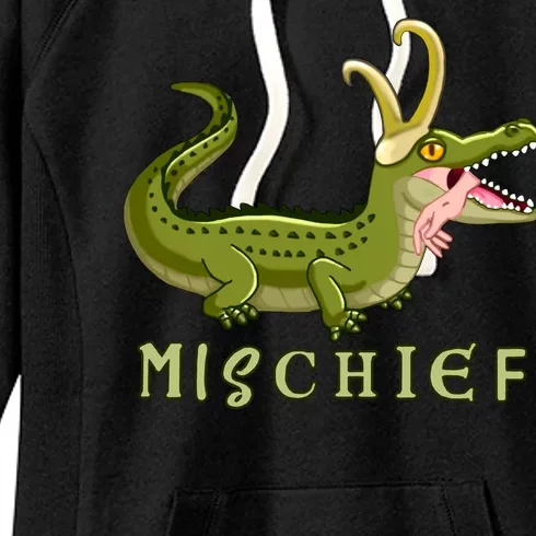 Alligator Gator Croki Crocodile God of Mischief Women's Fleece Hoodie