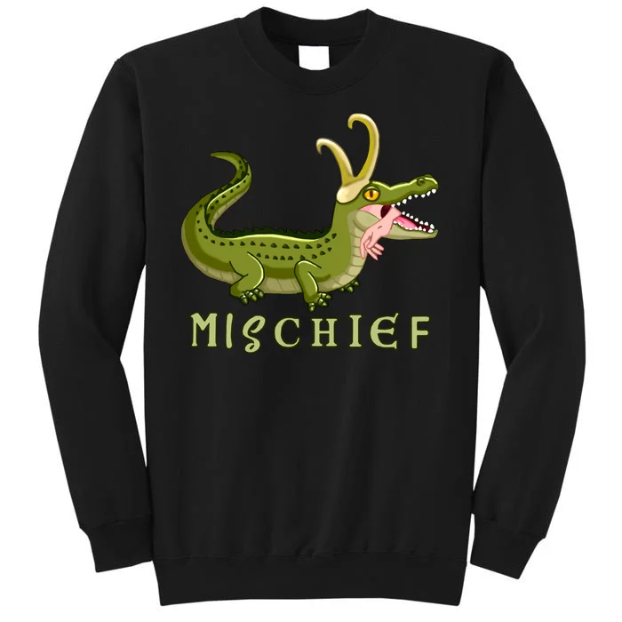 Alligator Gator Croki Crocodile God of Mischief Tall Sweatshirt