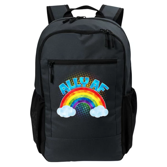 ALLY AF LGBT Rainbow Daily Commute Backpack