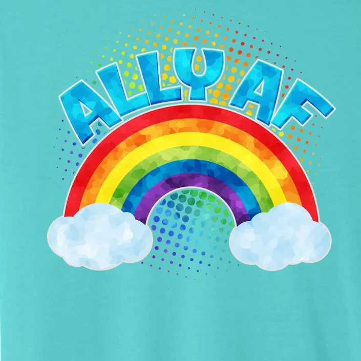 ALLY AF LGBT Rainbow ChromaSoft Performance T-Shirt