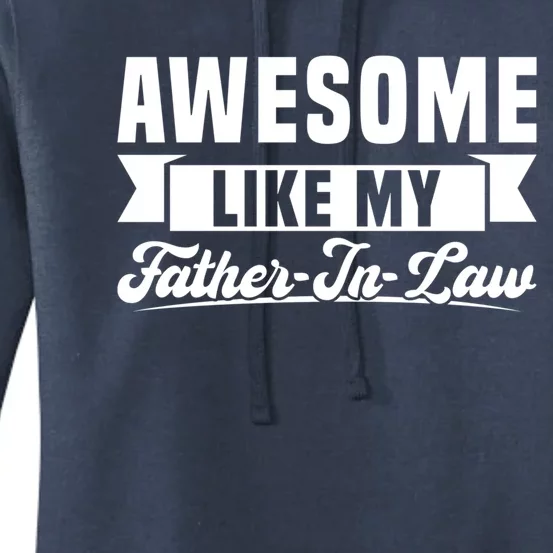 Awesome Like My Fatherinlaw Soninlaw Cool Gift Women's Pullover Hoodie