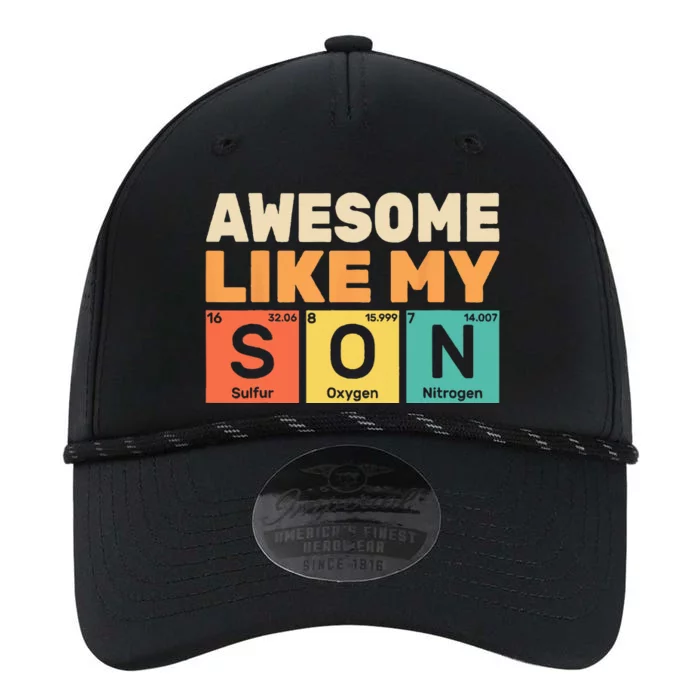 Awesome Like My Son Periodic Table Father's day Chemistry Performance The Dyno Cap