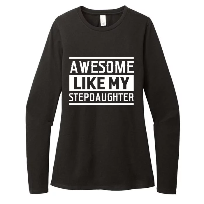 Awesome Like My Stepdad Bonus Father Stepdad Gift Womens CVC Long Sleeve Shirt