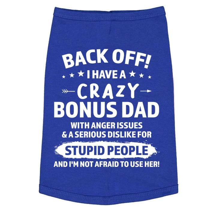 Awesome Like My Stepson Bonus Father Stepdad Gift Doggie Tank