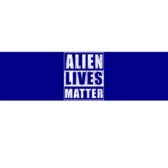 Alien Lives Matter Extraterrestrial Believer Gift Cute Gift Bumper Sticker