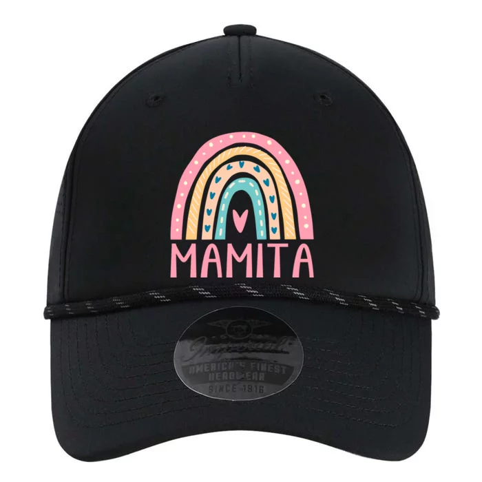 Awesome Latina Mamita Mom Valentine's Day Cool Rainbow Heart Great Gift Performance The Dyno Cap