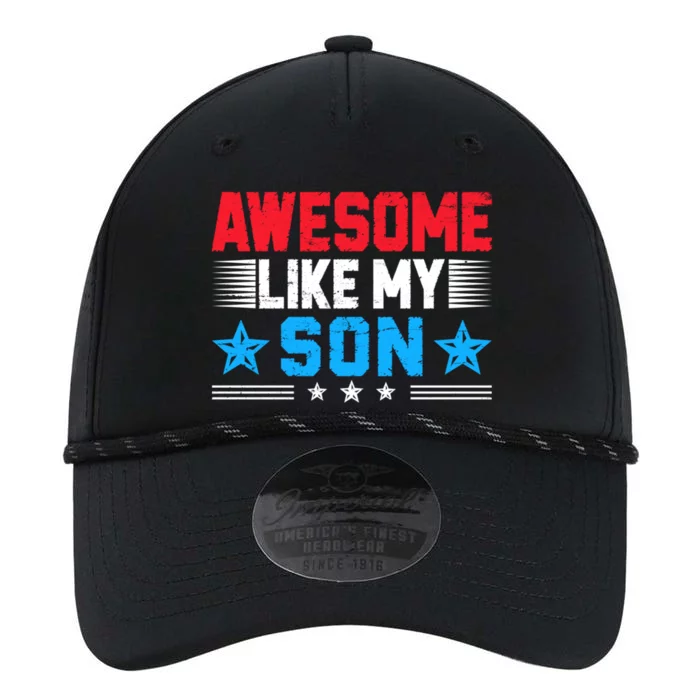 Awesome Like My Son Funny Fathers Day Dad Joke Gift Performance The Dyno Cap