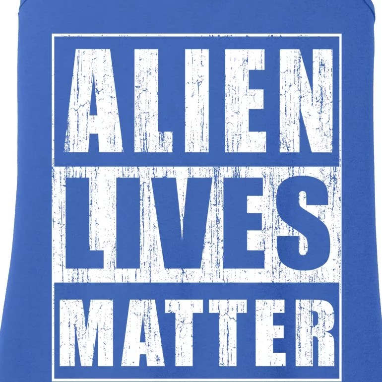 Alien Lives Matter Extraterrestrial Believer Gift Ladies Essential Tank