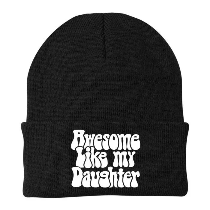 Awesome Like My Daughter T Knit Cap Winter Beanie