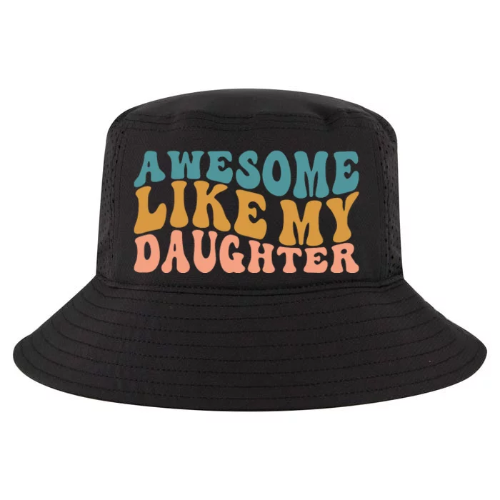 Awesome Like My Daughter Wavy Cool Comfort Performance Bucket Hat