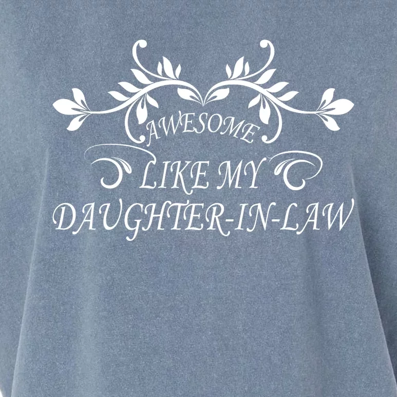 Awesome Like My Daughter In Law Garment-Dyed Women's Muscle Tee