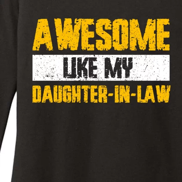 Awesome Like My Daughter In Law Womens CVC Long Sleeve Shirt