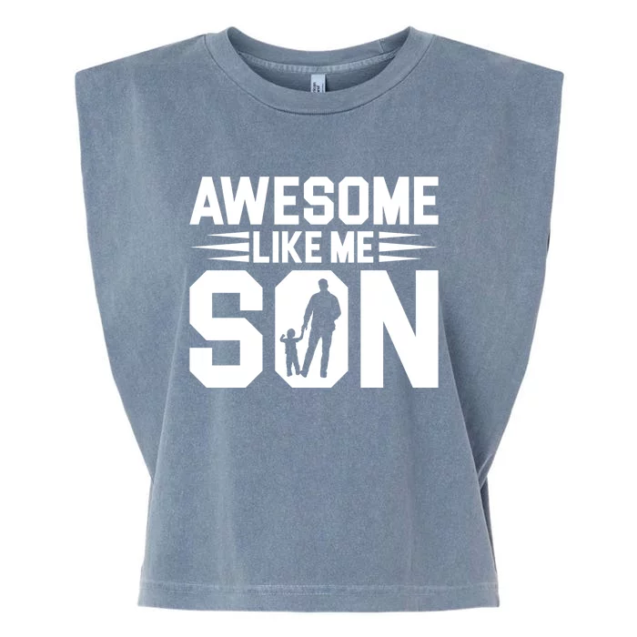 Awesome Like My Son T Garment-Dyed Women's Muscle Tee