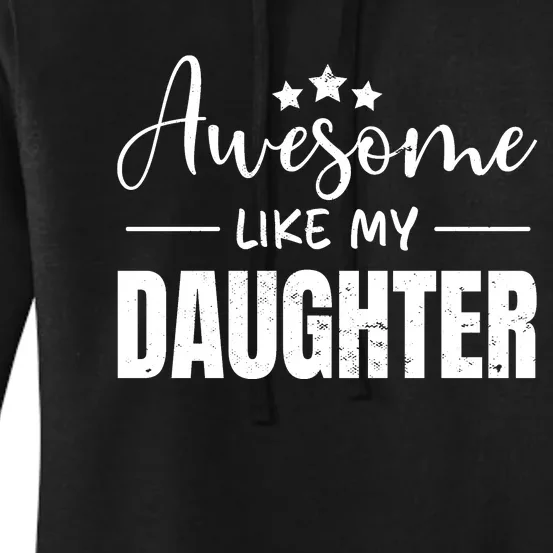 Awesome Like My Daughter Old Black Women's Pullover Hoodie