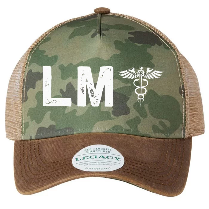 Awesome Licensed Massage Therapist LMT Physical Therapy Legacy Tie Dye Trucker Hat