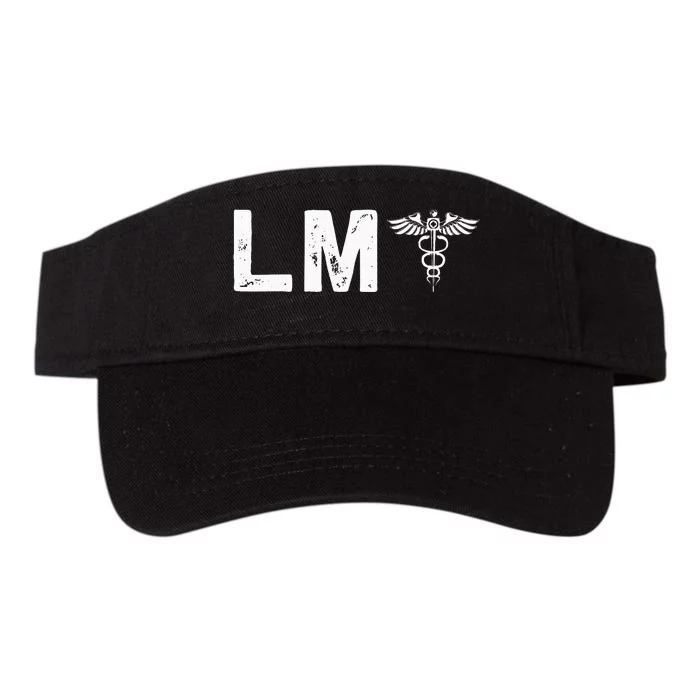 Awesome Licensed Massage Therapist LMT Physical Therapy Valucap Bio-Washed Visor