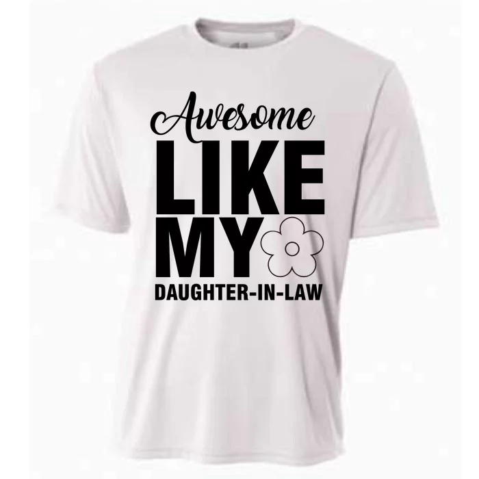 Awesome Like My Daughter In Law Family Lovers Cooling Performance Crew T-Shirt