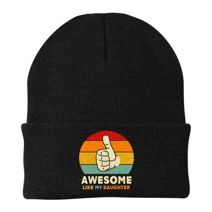 Awesome Like My Daughter Knit Cap Winter Beanie