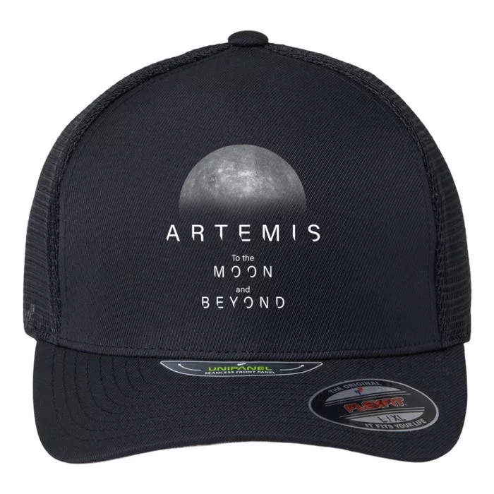 Artemis Launch Mission To The Moon And Beyond Flexfit Unipanel Trucker Cap