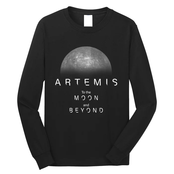 Artemis Launch Mission To The Moon And Beyond Long Sleeve Shirt