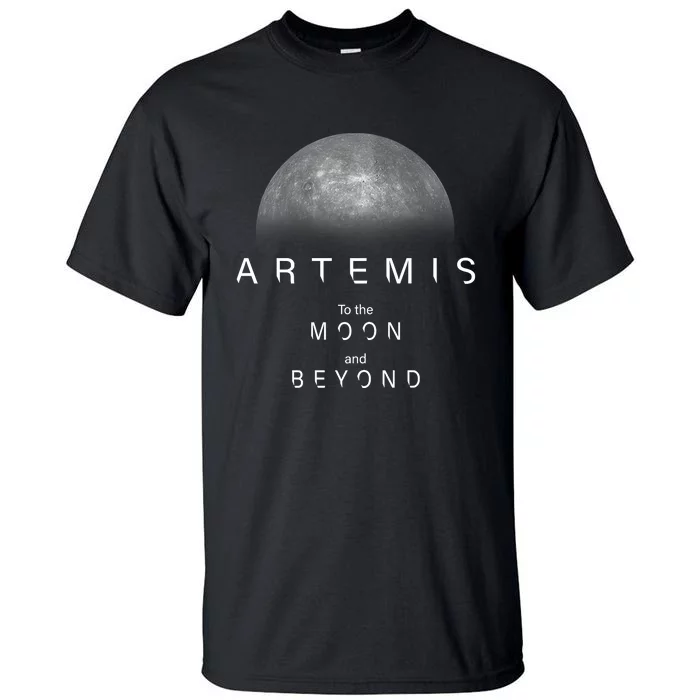 Artemis Launch Mission To The Moon And Beyond Tall T-Shirt