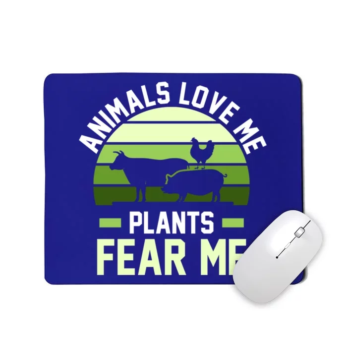 Animals Love Me Plants Eat Plants Cool Gift Mousepad