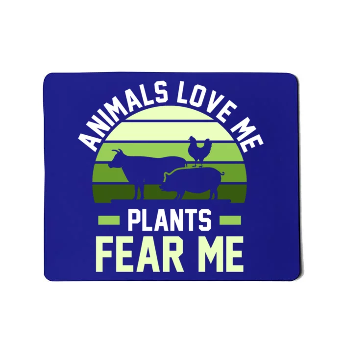 Animals Love Me Plants Eat Plants Cool Gift Mousepad