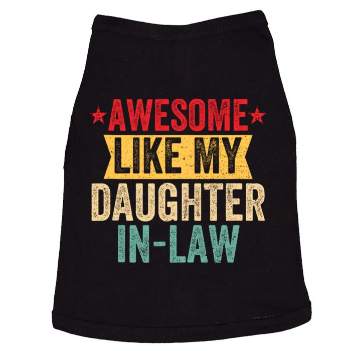 Awesome Like My Daughter In Law Family Lovers Doggie Tank