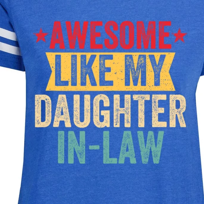 Awesome Like My Daughter In Law Family Lovers Enza Ladies Jersey Football T-Shirt