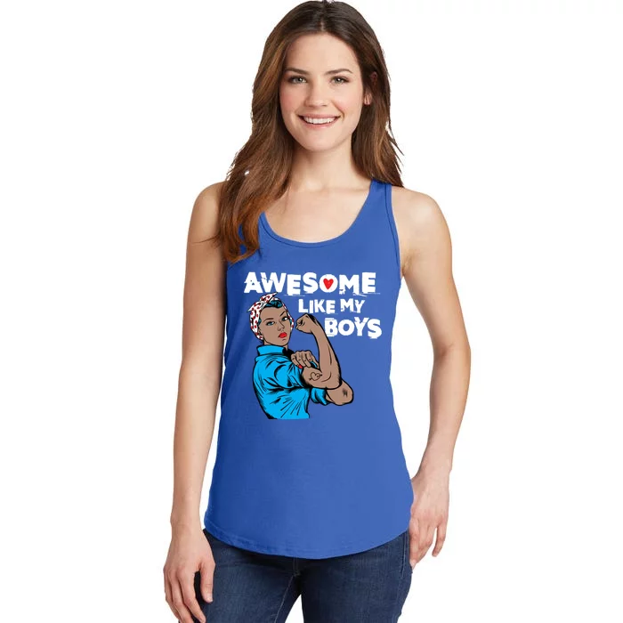 Awesome Like My Funny Saying For Cool Mother Mom Gift Ladies Essential Tank