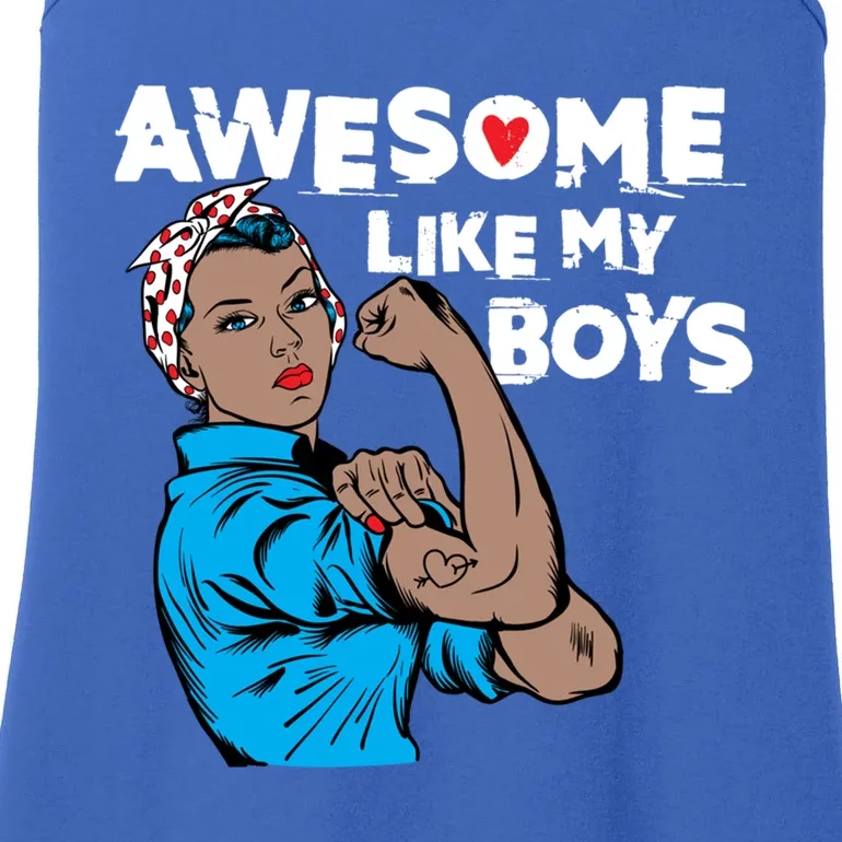 Awesome Like My Funny Saying For Cool Mother Mom Gift Ladies Essential Tank